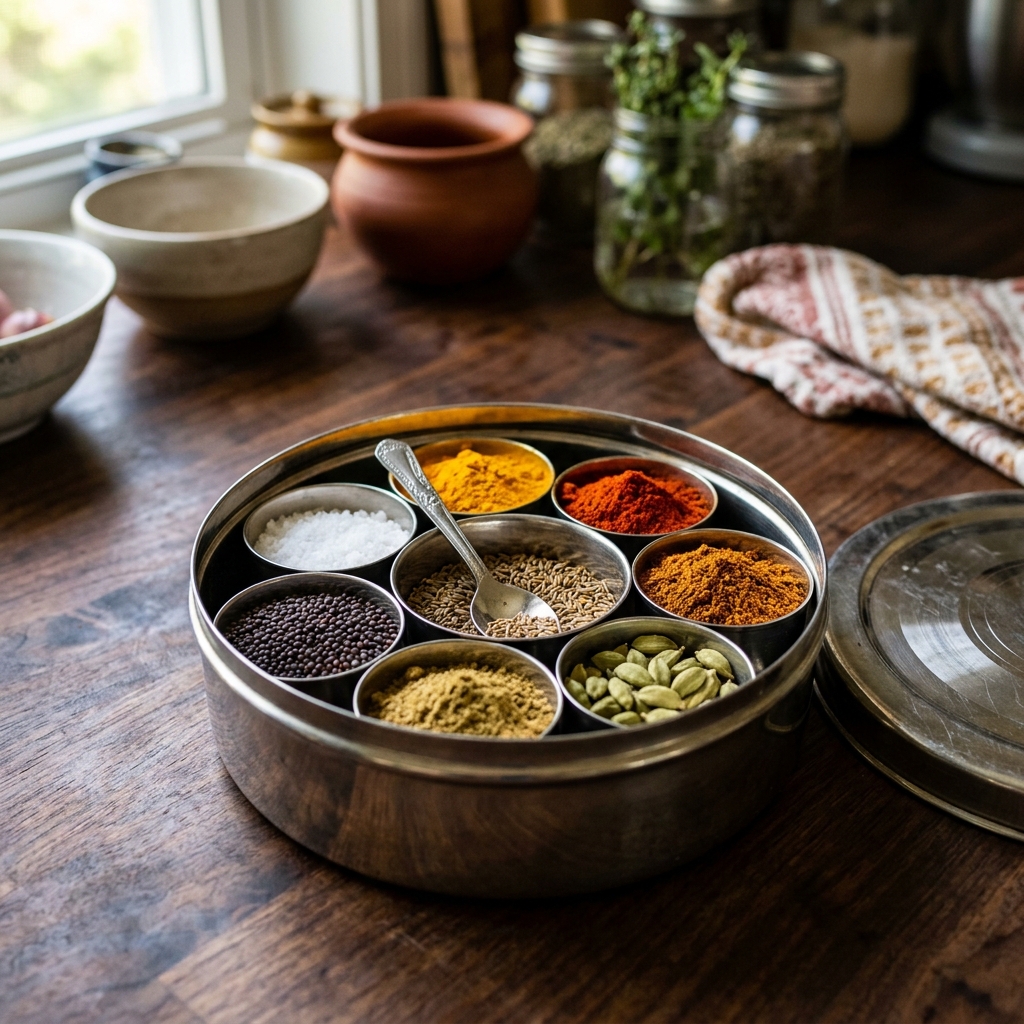 Masala Dabba Spice Box